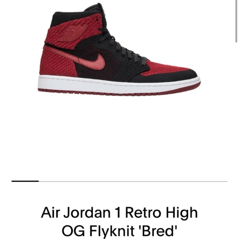 Jordan 1 bred flynit